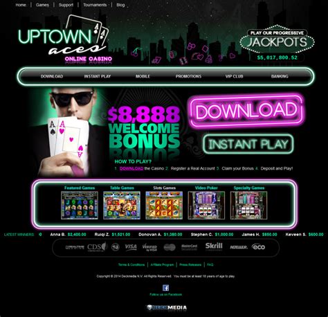 Uptown aces casino apostas